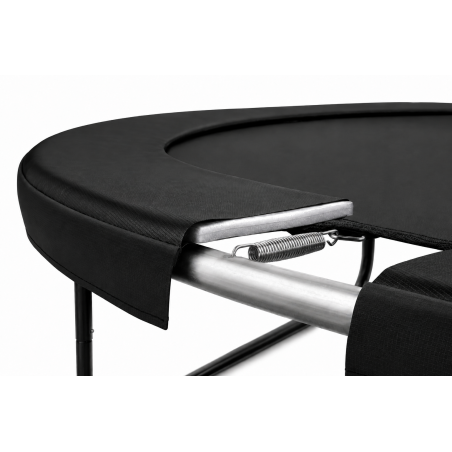 TRAMPOLINA OGRODOWA FIBERGLASS BLACK JUST FUN 10FT-305CM