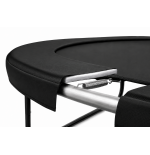 TRAMPOLINA OGRODOWA FIBERGLASS BLACK JUST FUN 10FT-305CM