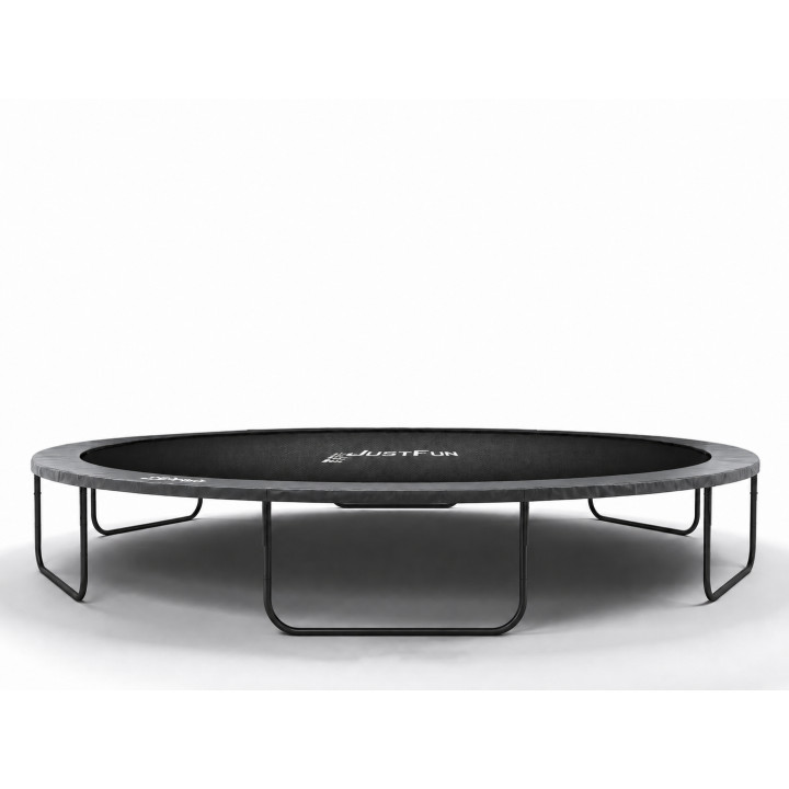 TRAMPOLINA OGRODOWA FIBERGLASS BLACK JUST FUN 10FT-305CM