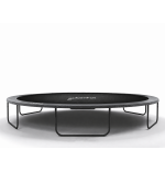 TRAMPOLINA OGRODOWA FIBERGLASS BLACK JUST FUN 10FT-305CM