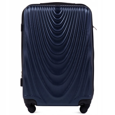 304, Średnia walizka podróżna Wings M, Blue
