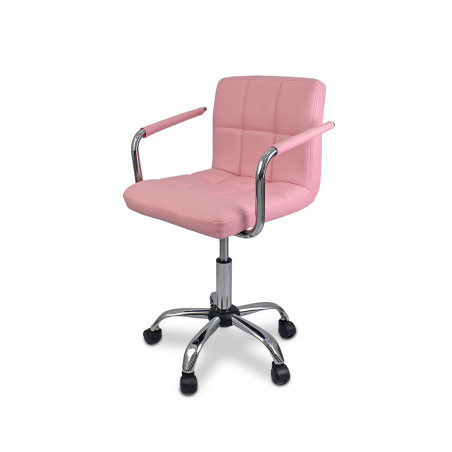 Krzesło/fotel biurowy dla dziecka Astana RÓŻOWY