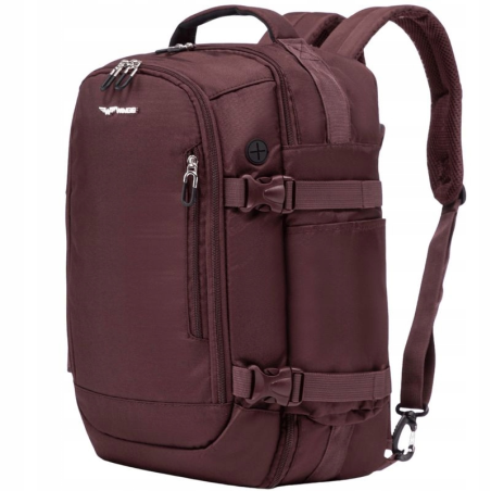 Plecak turystyczny WINGS SKY001 MINI brązowy 20-40 l