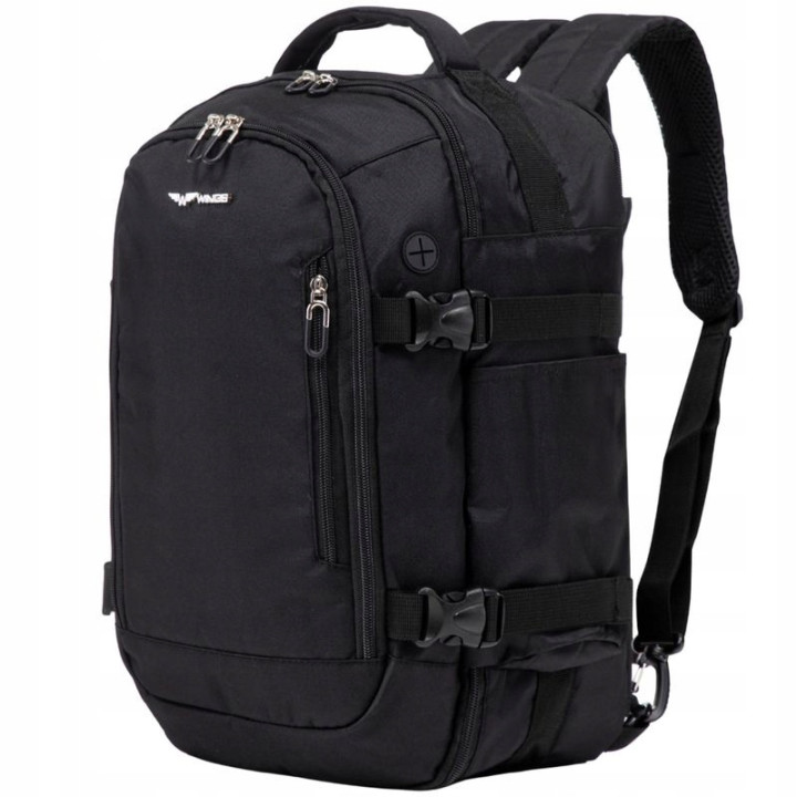 Plecak turystyczny Wings SKY001-MINI 20-40 l czarny