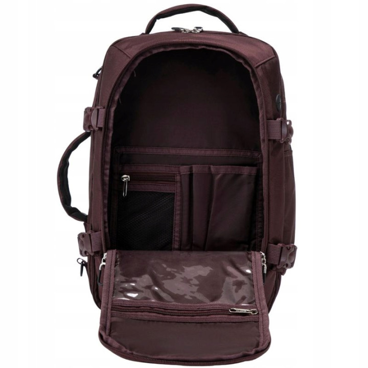 Plecak turystyczny WINGS SKY001 MINI brązowy 20-40 l