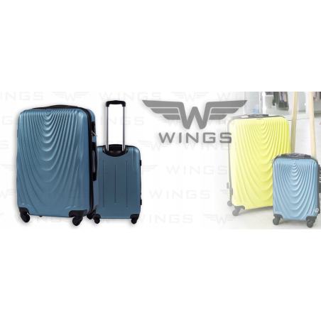 Walizka podróżna Wings 304 L, Light green
