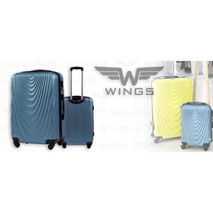 Walizka podróżna Wings 304 L, Light green