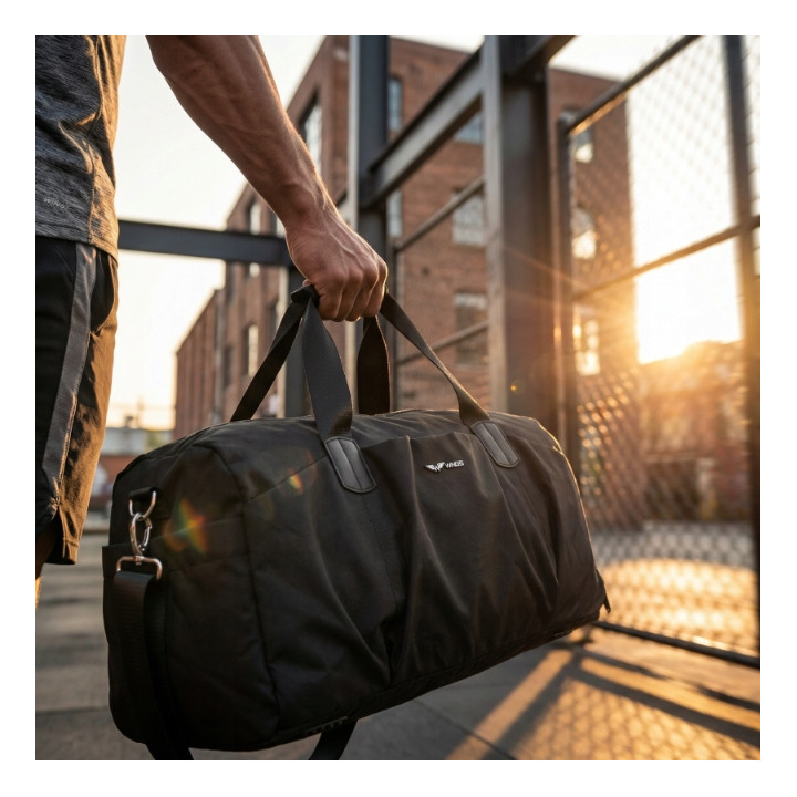 WINGS Torba sportowa SKYLARK kieszeń na buty pojemna 24L pas na walizkę