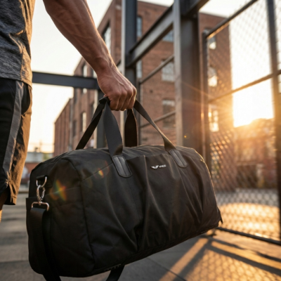 WINGS Torba sportowa SKYLARK kieszeń na buty pojemna 24L pas na walizkę