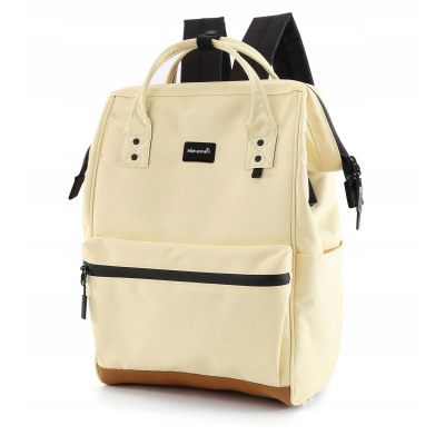 Plecak HIMAWARI Damski Szkolny do Szkoły Miejski A4 USB Pojemny 19L Pastel