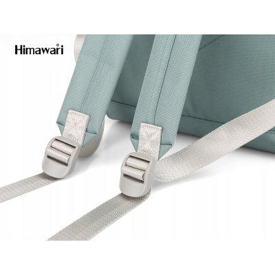 Plecak HIMAWARI Szkolny Damski na Laptopa 13,3 A4 USB Miejski 19L Miętowy