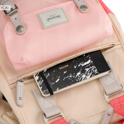 Plecak HIMAWARI Damski Szkolny do Szkoły na Laptopa A4 Miejski 17L USB