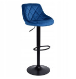 Hoker regulowany Toledo niebieski Velvet