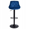 Hoker regulowany Toledo niebieski Velvet