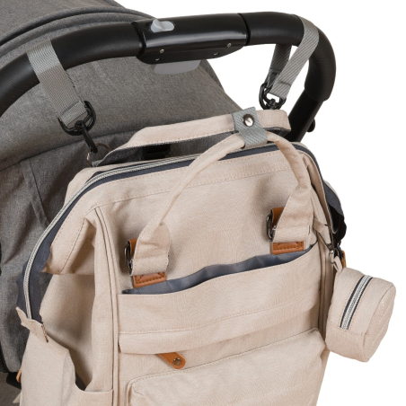 Plecak do wózka dla mamy wielofunkcyjny torba Peterson mommy bag pojemny