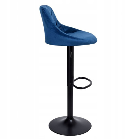 Hoker regulowany Toledo niebieski Velvet