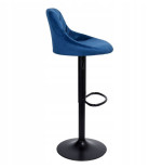 Hoker regulowany Toledo niebieski Velvet