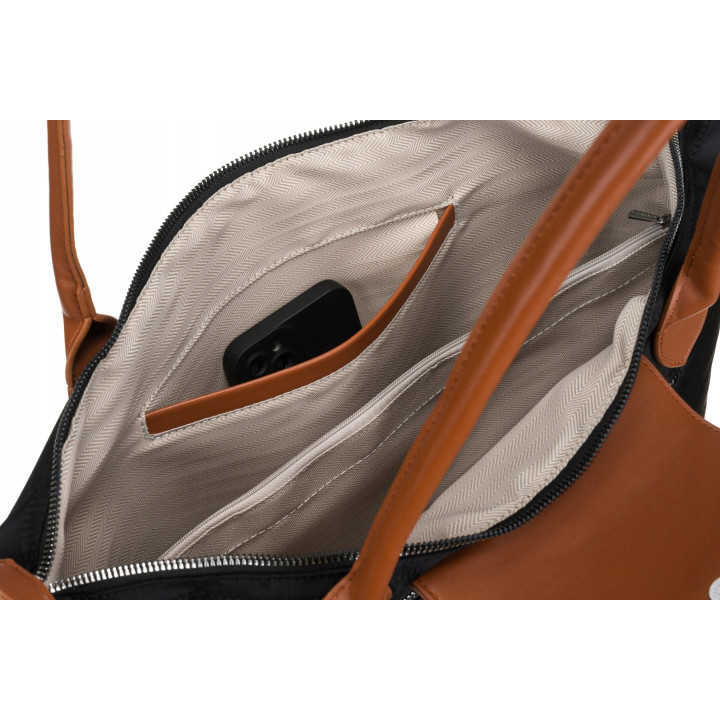 Torebka damska klasyczna Peterson miejska pojemna elegancka modna na ramię