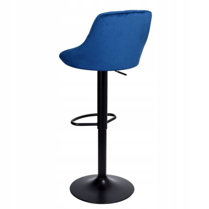 Hoker regulowany Toledo niebieski Velvet