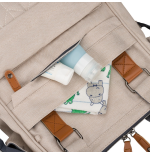 Plecak do wózka dla mamy wielofunkcyjny torba Peterson mommy bag pojemny