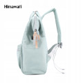 Plecak HIMAWARI damski miejski laptop 13,3 A4 USB miętowy 19L