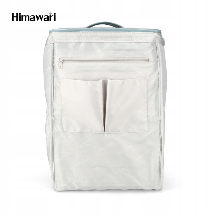 Plecak HIMAWARI damski miejski laptop 13,3 A4 USB miętowy 19L