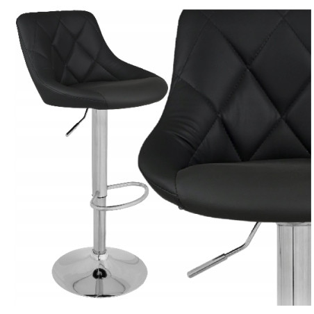 Hoker regulowany Toledo czarny Eco