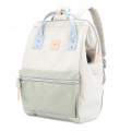 Plecak HIMAWARI damski miejski laptop 13,3 A4 USB beżowy 19L