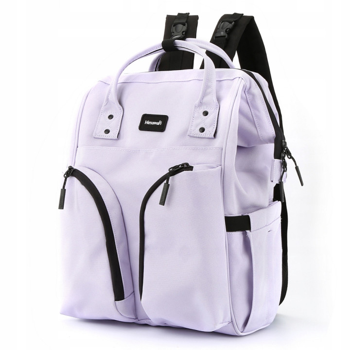 Plecak dla Mamy HIMAWARI do Wózka Torba Plecak Termiczny Diaper Bag 19L