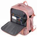 Peterson plecak miejski PTN 24403-6942 pink różowy