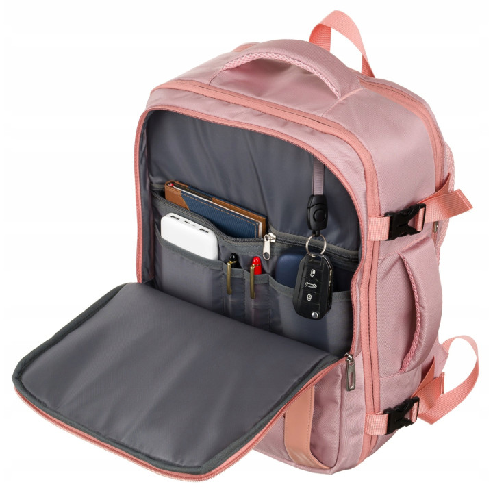 Peterson plecak miejski PTN 24403-6942 pink różowy