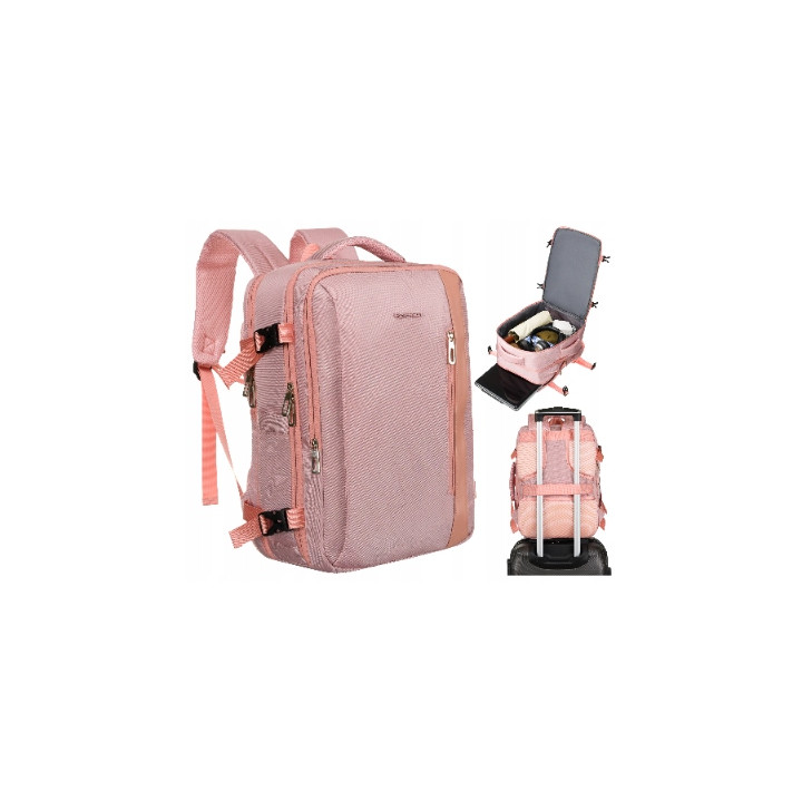 Peterson plecak miejski PTN 24403-6942 pink różowy