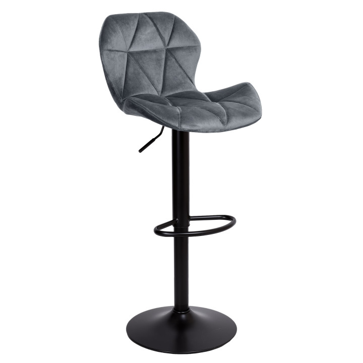 Hoker regulowany Sevilla szary Velvet BL