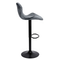 Hoker regulowany Sevilla szary Velvet BL