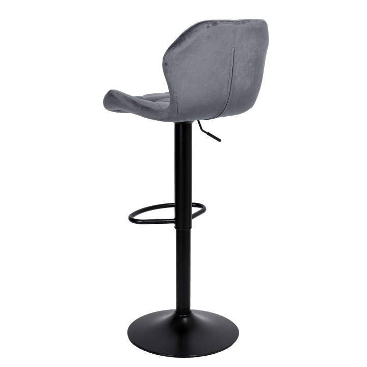 Hoker regulowany Sevilla szary Velvet BL