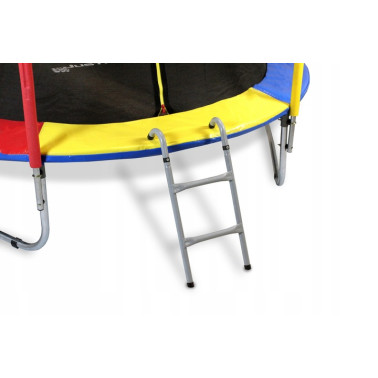 TRAMPOLINA OGRODOWA 8FT-244CM MULTICOLOR JUST FUN