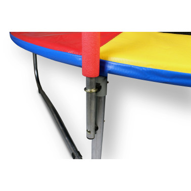 TRAMPOLINA OGRODOWA 8FT-244CM MULTICOLOR JUST FUN