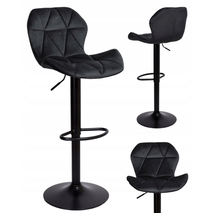Hoker regulowany Sevilla czarny Velvet BL
