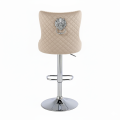 Hoker barowy, do kuchni, salonu, elegancki CRYSTAL VELVET BEŻOWY SL