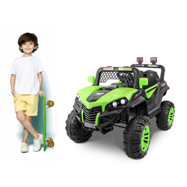 HIT MEGA DUŻY JEEP Autko Eleketryczne PILOT/LED/BT