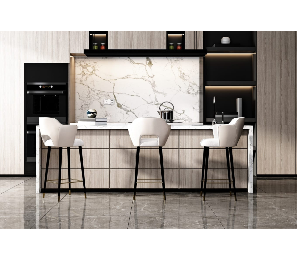 Designerskie hokery barowe a wystrój wnętrza: jak dopasować je do stylu glamour?